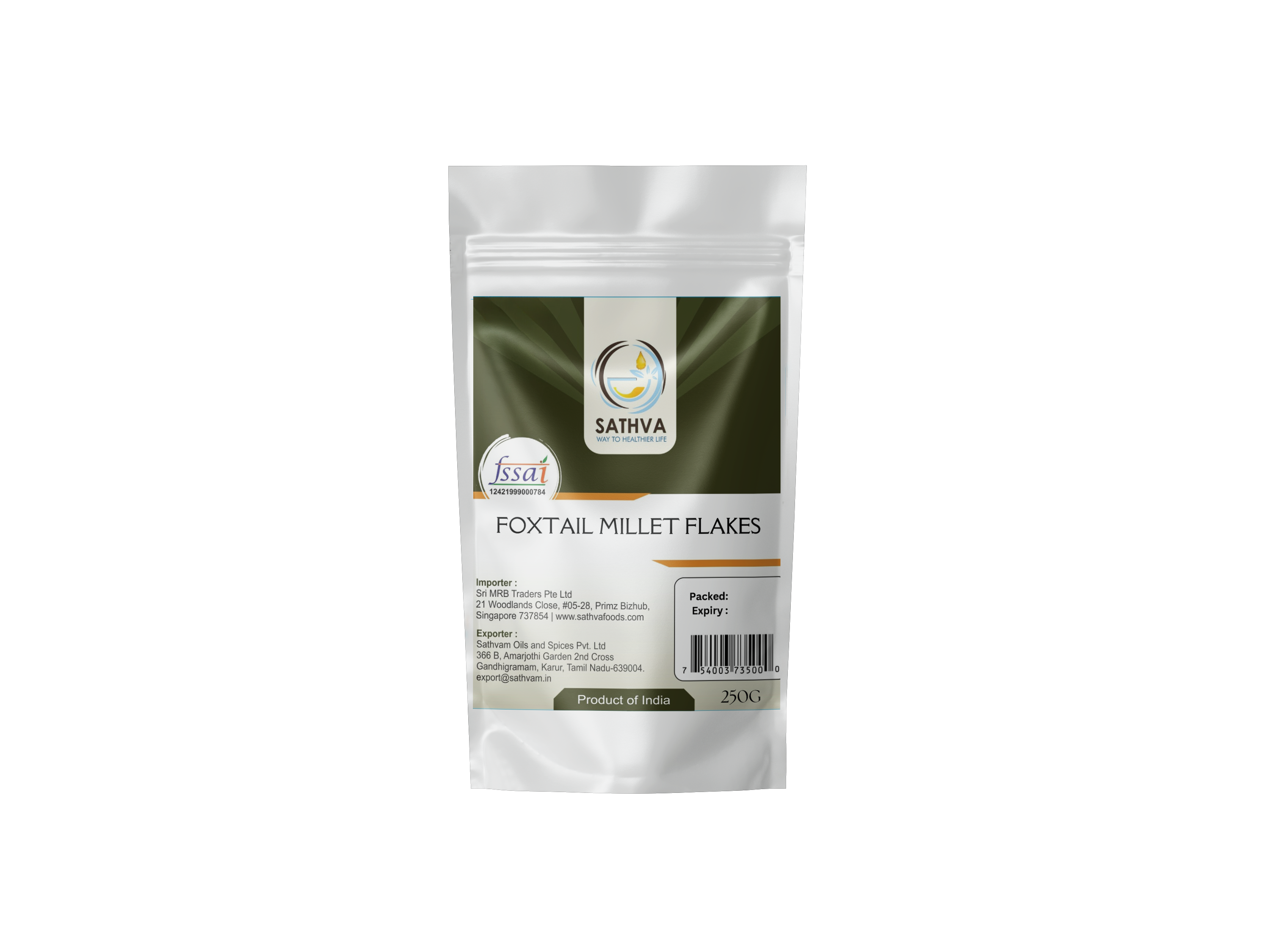 Foxtail Millet Flakes