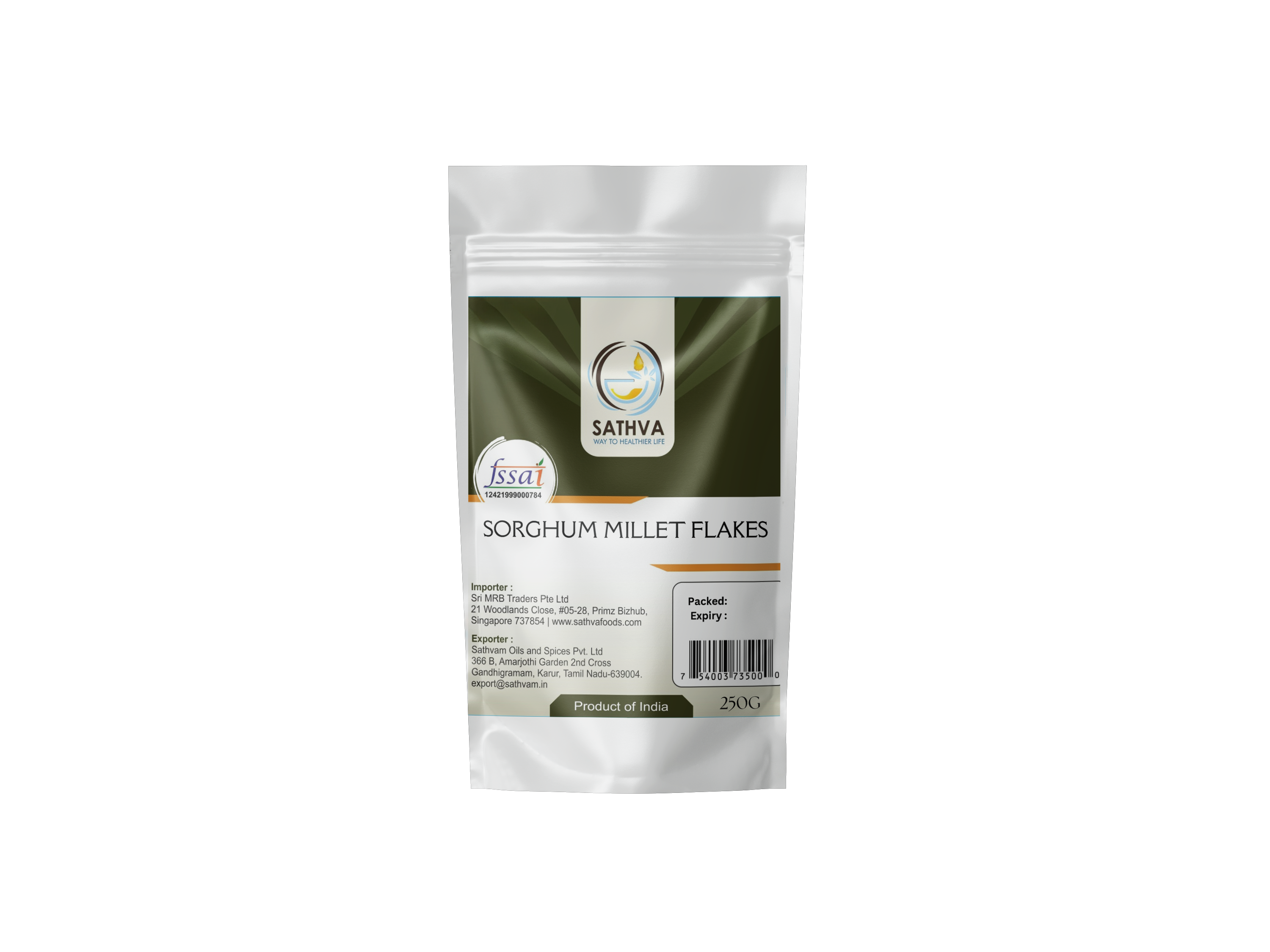 Sorghum Millet Flakes